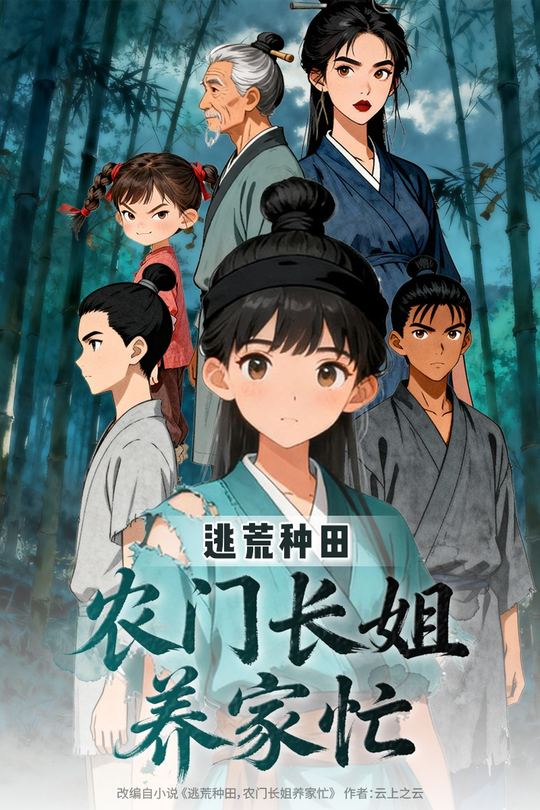 逃荒种田,农门长姐养家忙封面