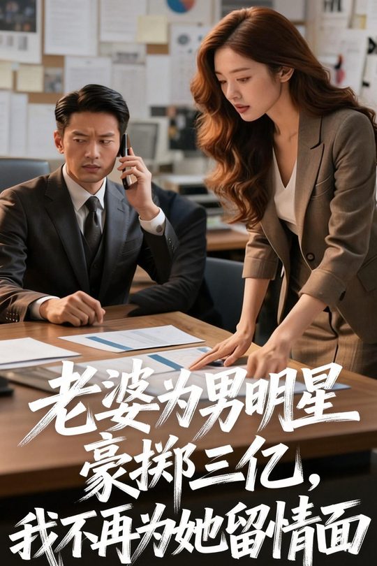老婆为男明星豪掷三亿,我不再为她留情面封面