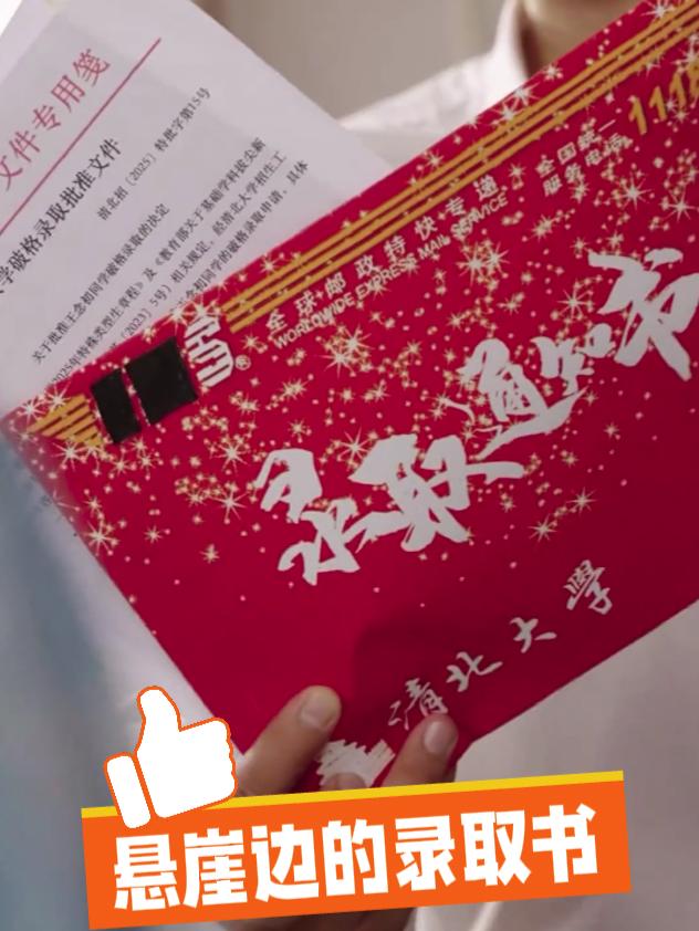 悬崖边的录取书封面