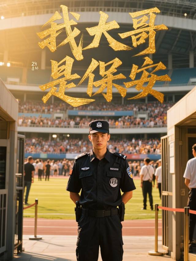 我大哥是保安封面