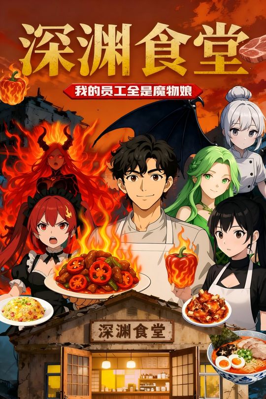 深渊食堂,我的员工全是魔物娘封面