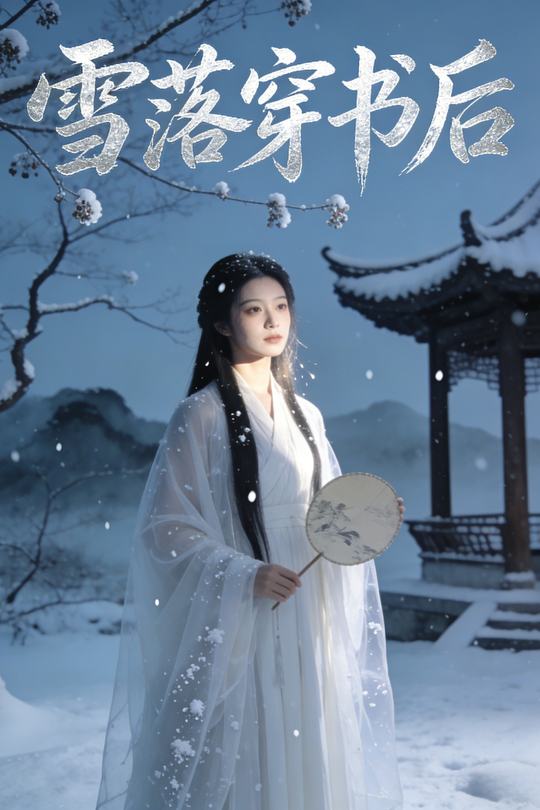 雪落穿书后封面