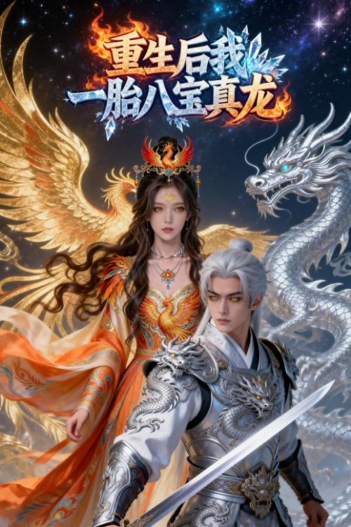 重生后我一胎八宝真龙封面