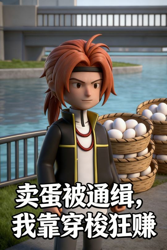卖蛋被通缉,我靠穿梭狂赚封面
