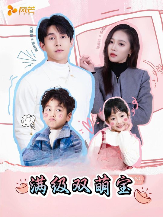 满级双萌宝封面