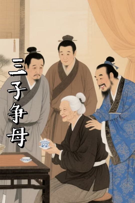 三子争母封面