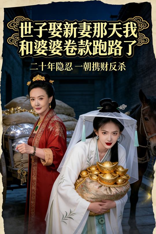 世子娶新妻那天我和婆婆卷款跑路了封面