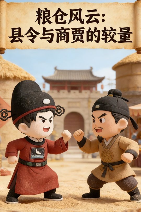 粮仓风云:县令与商贾的较量封面