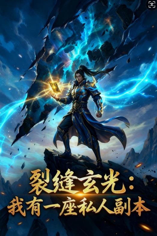 裂缝玄光:我有一座私人副本封面