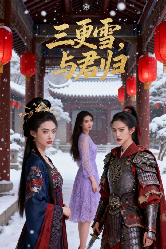 三更雪,与君归封面