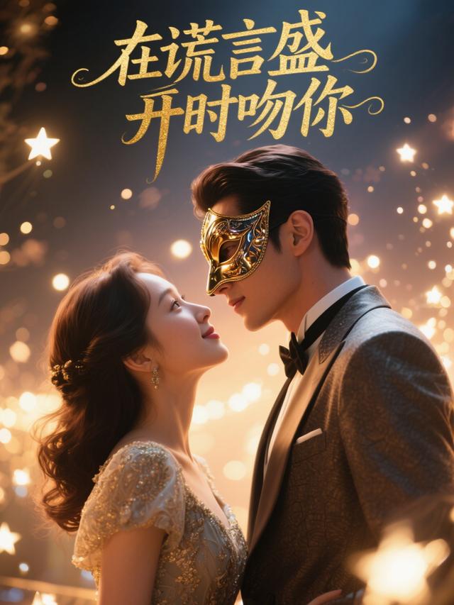 在谎言盛开时吻你封面