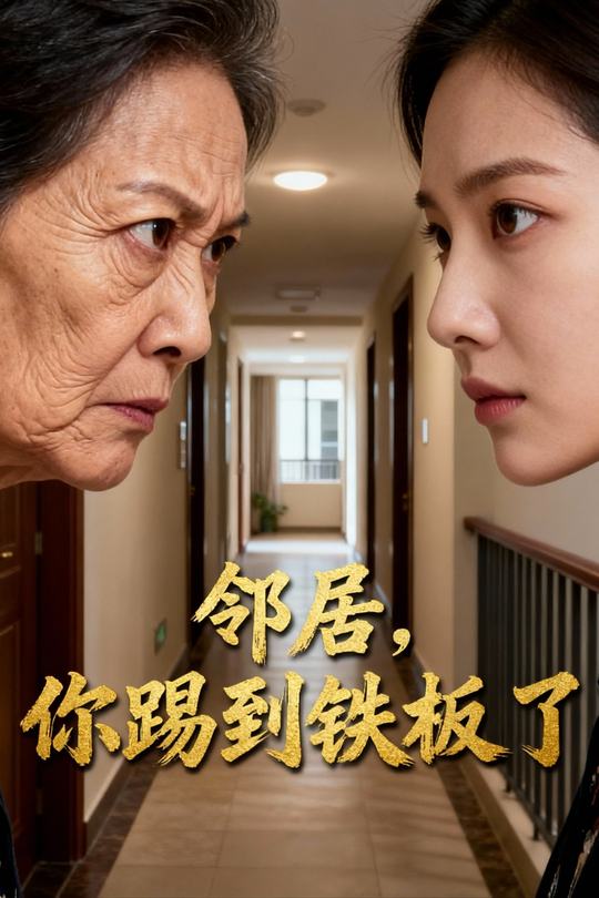 邻居,你踢到铁板了封面