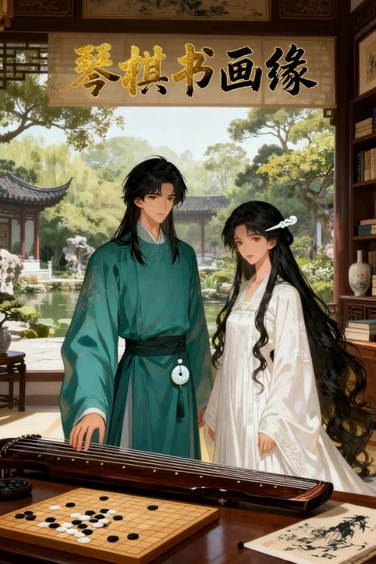 琴棋书画缘封面