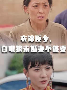 衣锦还乡，白眼狼未婚妻不能要封面