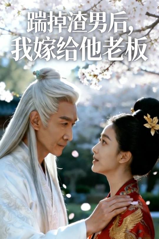 踹掉渣男后,我嫁给他老板封面