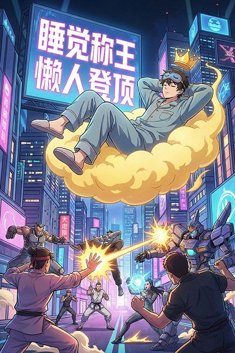 睡觉称王,懒人登顶封面