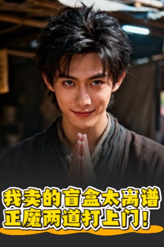 我卖的盲盒太离谱,正魔两道打上门!封面
