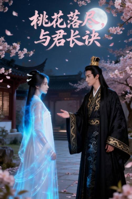 桃花落尽,与君长诀封面