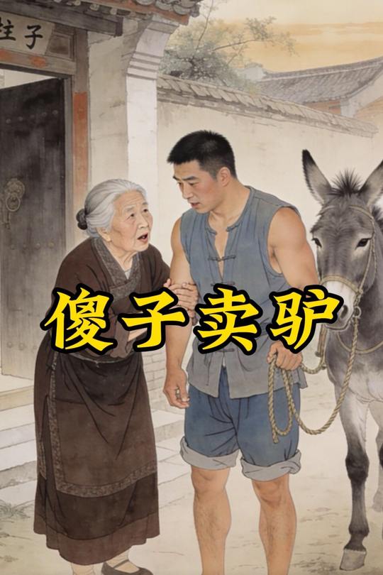 傻子卖驴封面
