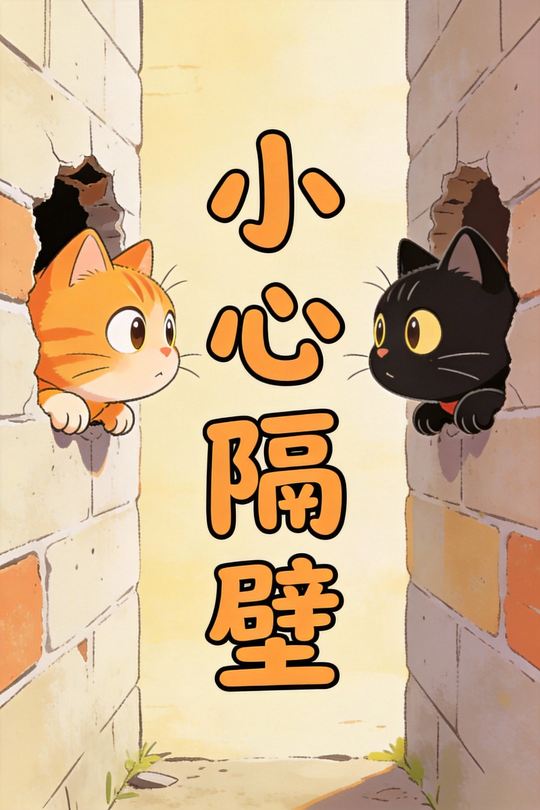 小心隔壁封面