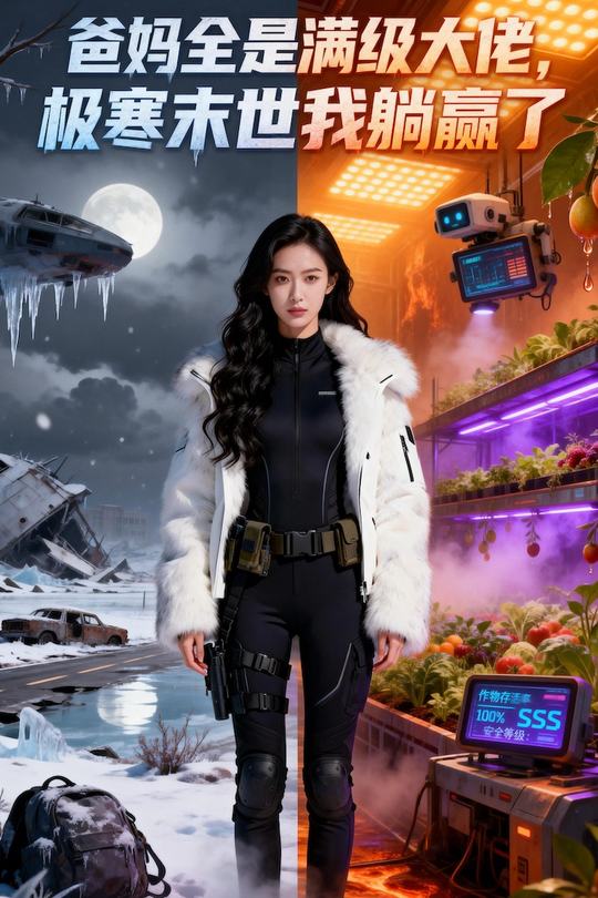 爸妈全是满级大佬,极寒末世我躺赢了封面