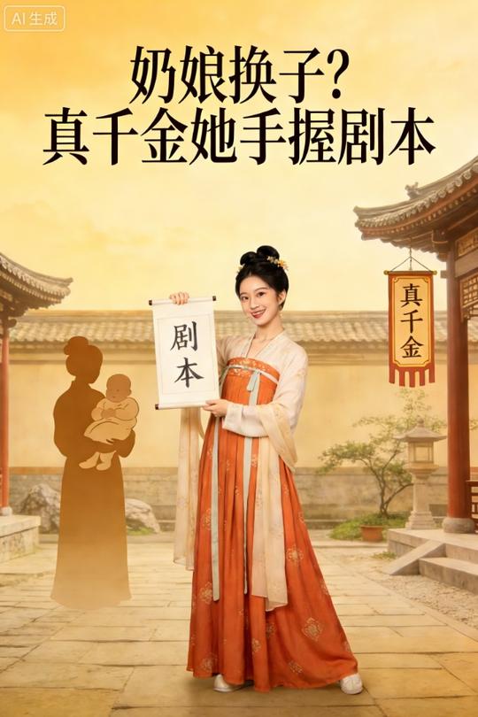 奶娘换子?真千金她手握剧本封面