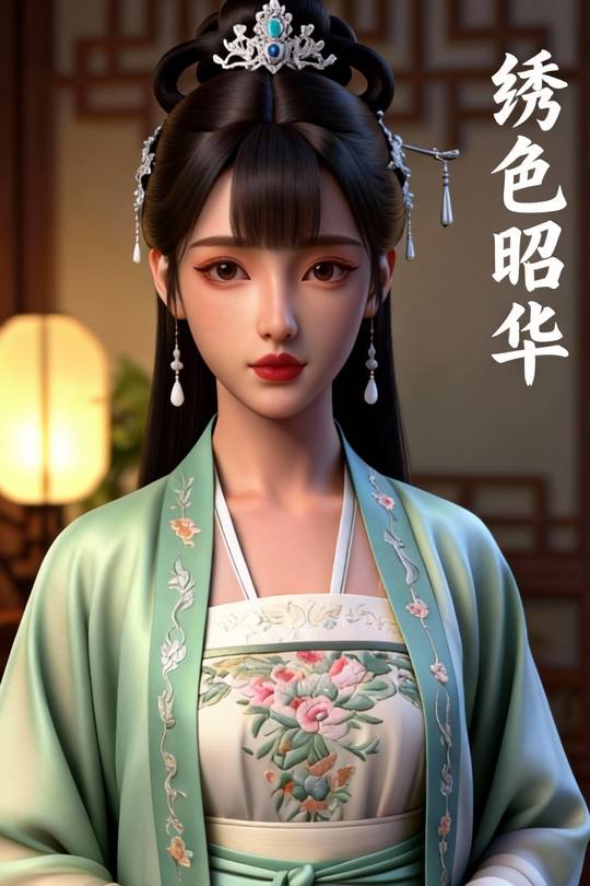 绣色昭华封面