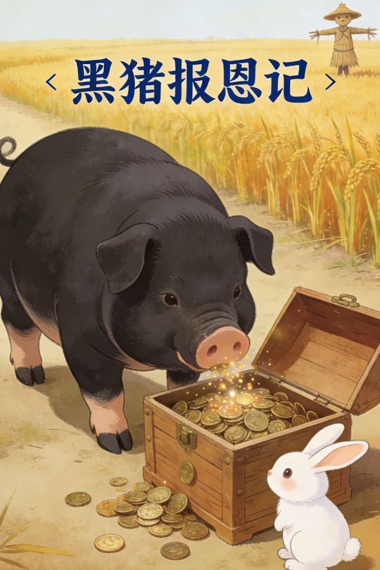 黑猪报恩记封面