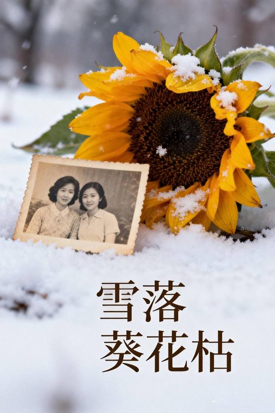 雪落葵花枯封面