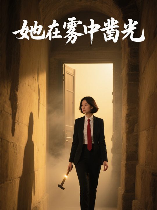 她在雾中凿光封面