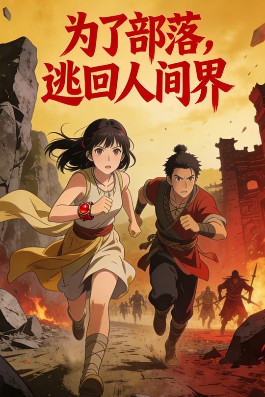 为了部落，逃回人间界封面