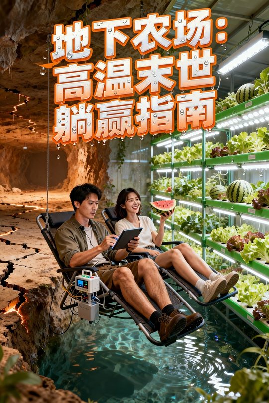地下农场:高温末世躺赢指南封面