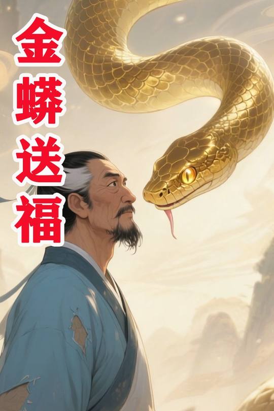 金蟒送福封面