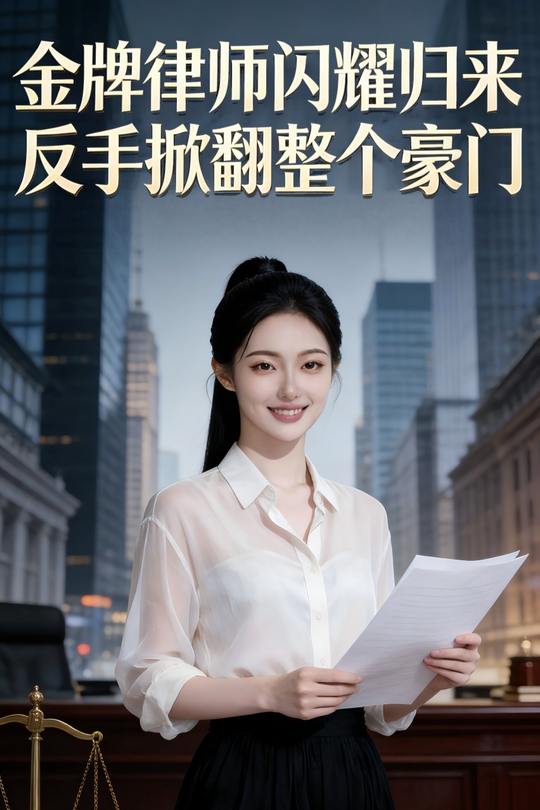 金牌律师闪耀归来,反手掀翻整个豪门封面