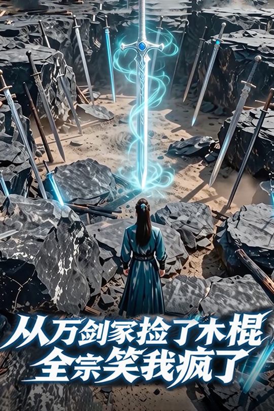 从万剑冢捡了木棍,全宗笑我疯了封面