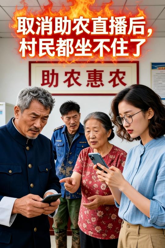 取消助农直播后,村民都坐不住了封面
