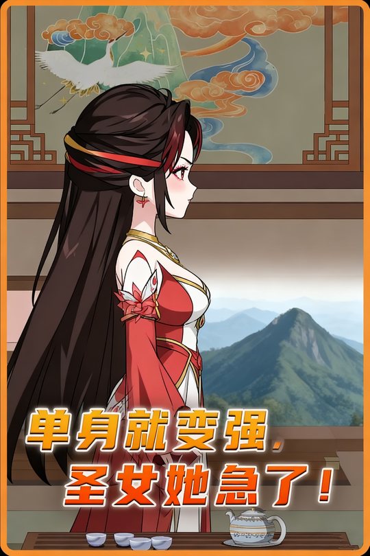 单身就变强,圣女她急了封面