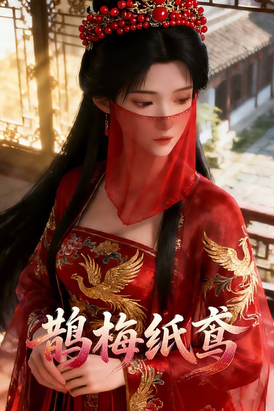 鹊梅纸鸢封面