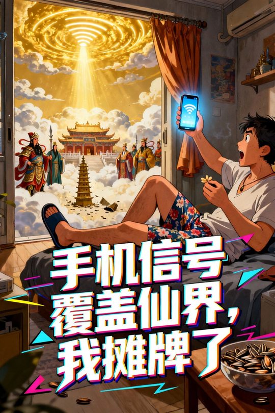 手机信号覆盖仙界,我摊牌了封面
