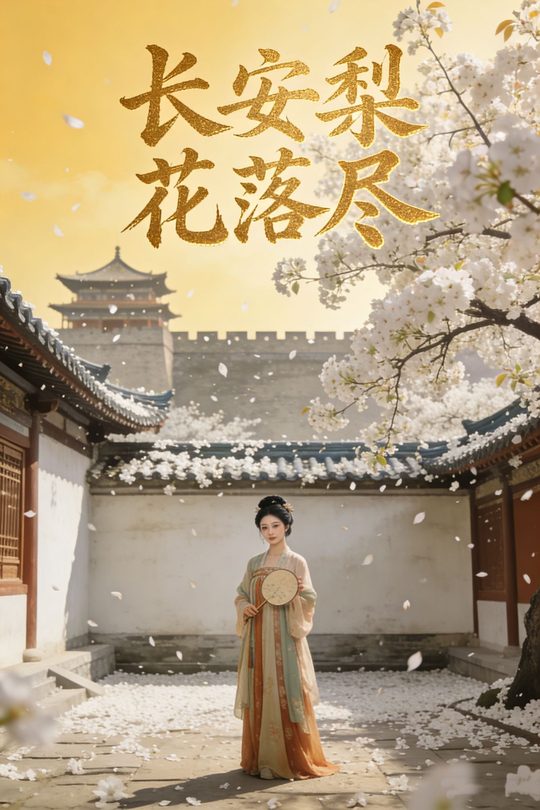 长安梨花落尽封面