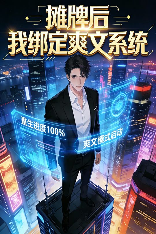 摊牌后我绑定爽文系统封面