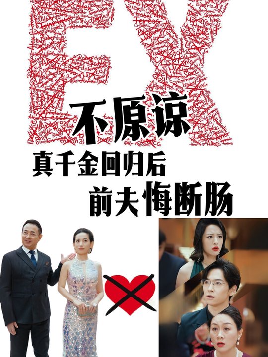 不原谅,真千金回归后前夫悔断肠封面