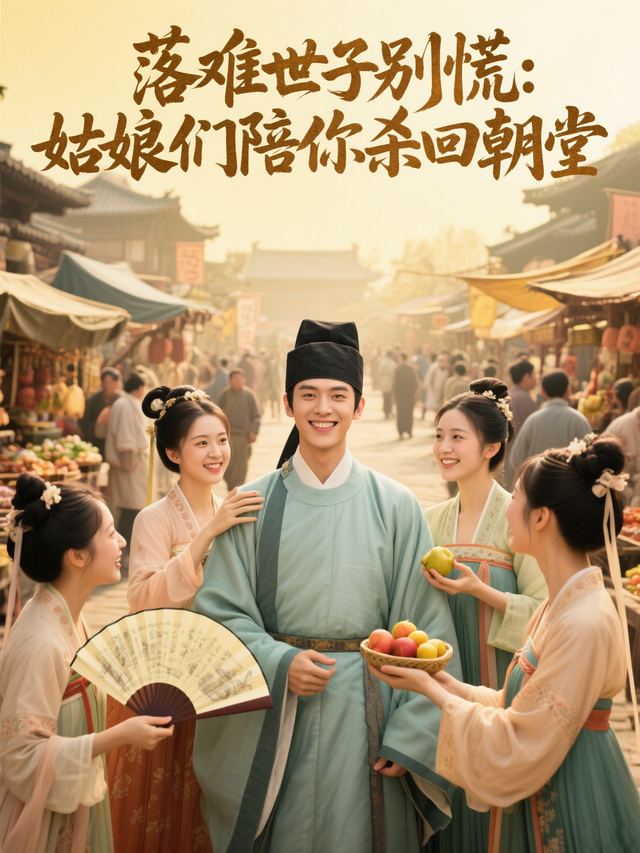 落难世子别慌，姑娘们陪你杀回朝堂封面