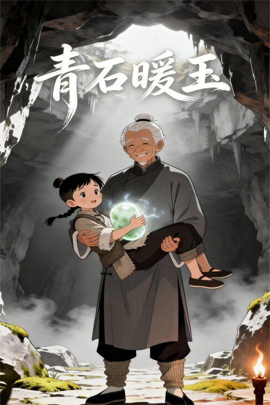 青石暖玉封面