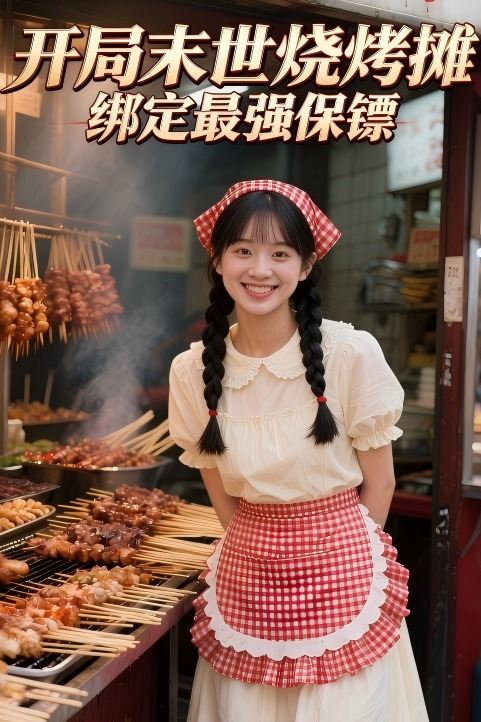 开局末世烧烤摊，绑定最强保镖封面