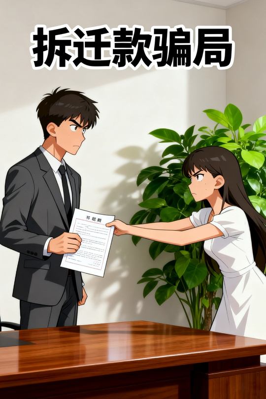拆迁款骗局封面