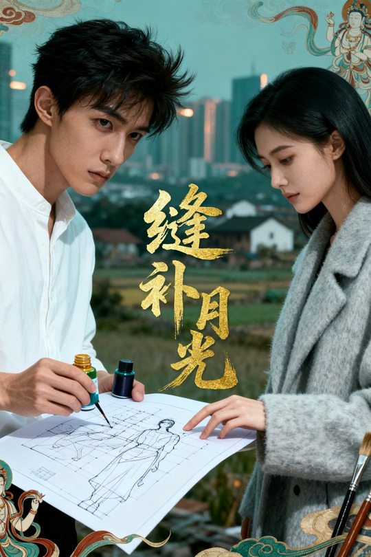 缝补月光封面
