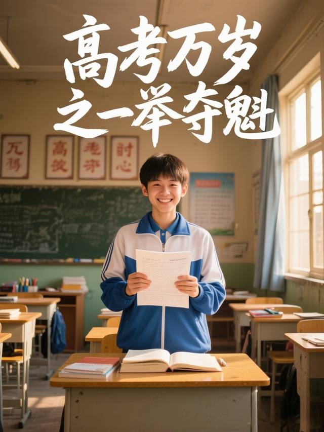 高考万岁之一举夺魁封面