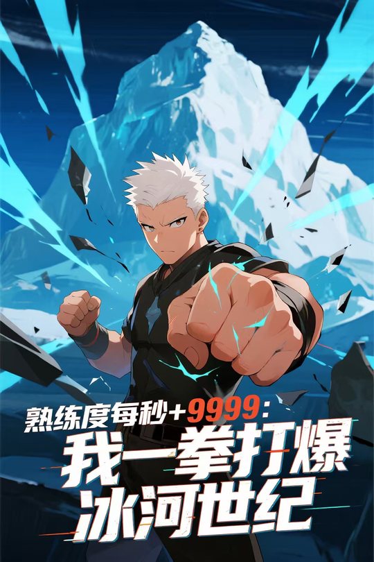 熟练度每秒+9999:我一拳打爆冰河世纪封面