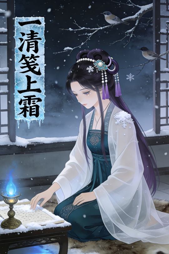 一清笺上霜封面